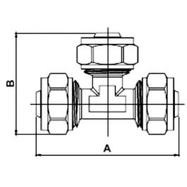 Фитинги Frap FR2003 T16*20*16