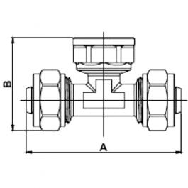 Фитинги Frap FR2005 T20*3/4F*20