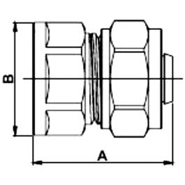 Фитинги Frap FR2012 S20*3/4F