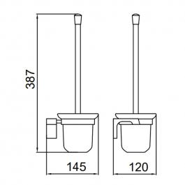 Ершик для унитаза Frap F30610-6