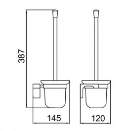 Ершик для унитаза Frap F30610