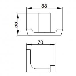 Крючок Frap F30605-2