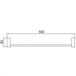 Полотенцедержатель Frap F30601-6