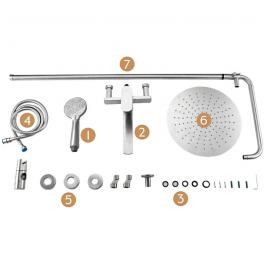 Душевая стойка Frap F24805