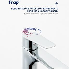 Смеситель для раковины Frap F10501
