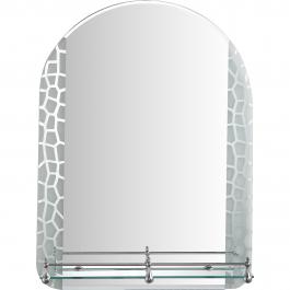 Зеркало для ванной с полочкой Frap F694